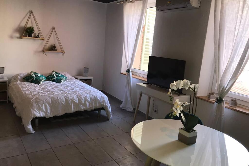 Studio cocooning à 50 m du port Cassis Exterior foto